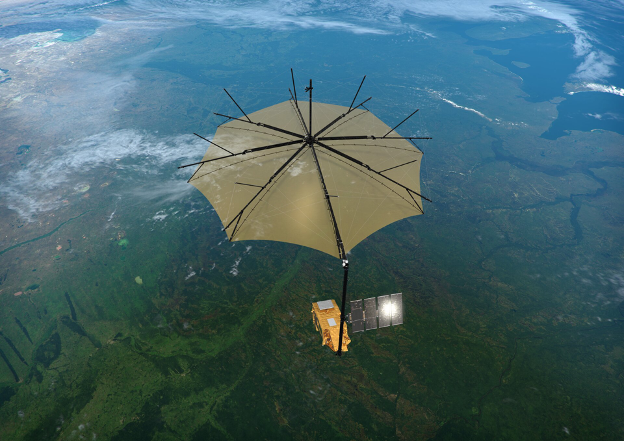 Le satellite Earth Explorer BIOMASS en test à Toulouse